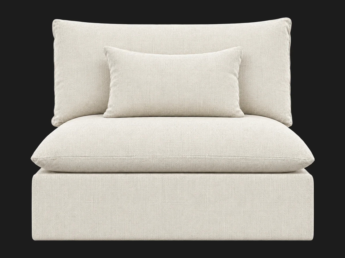 Aria Chair in Performance Linen Weave Flour