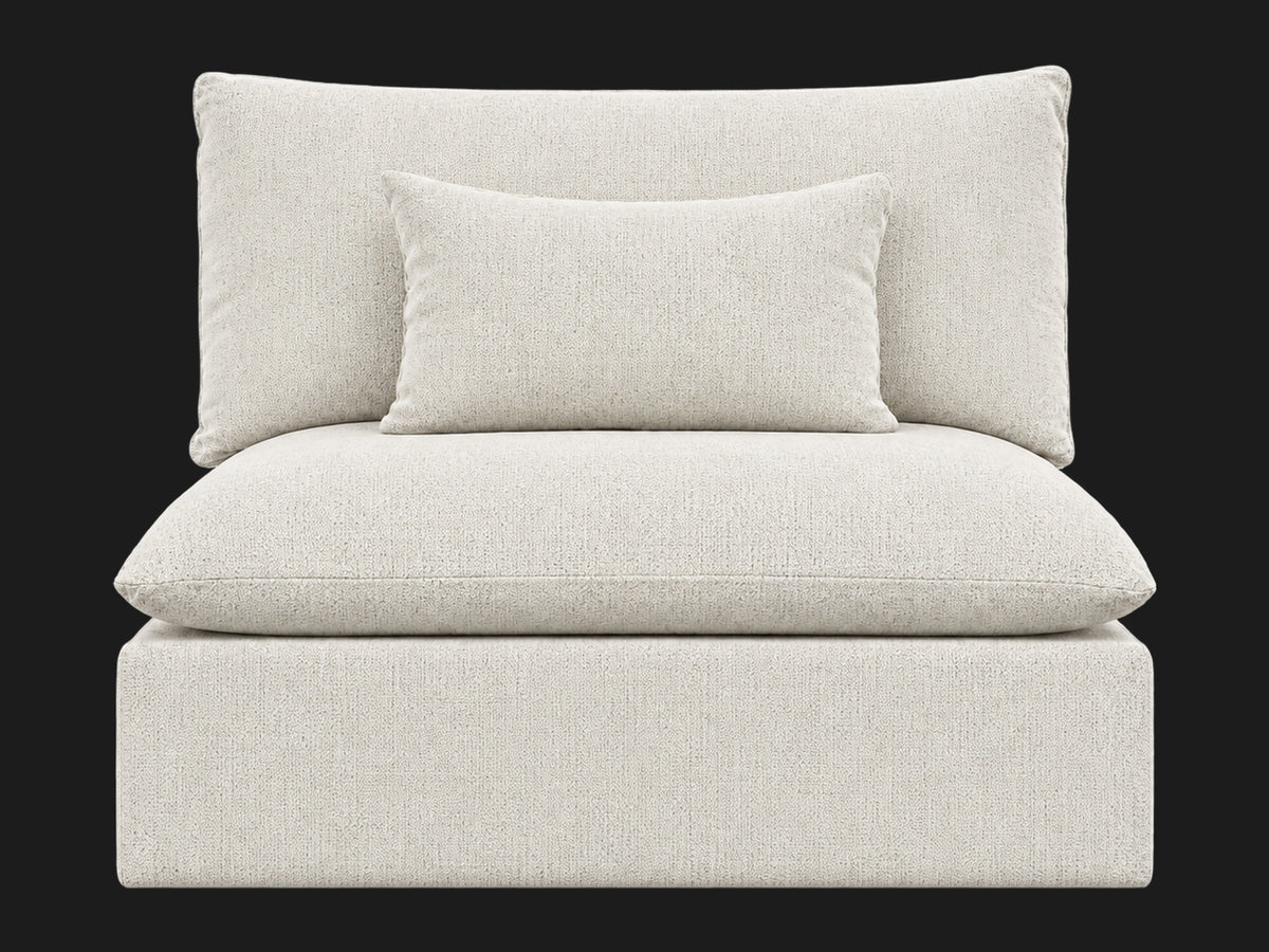 Aria Chair in Performance Textural Weave Wisp #Fabric & Color_Performance Textural Weave Wisp