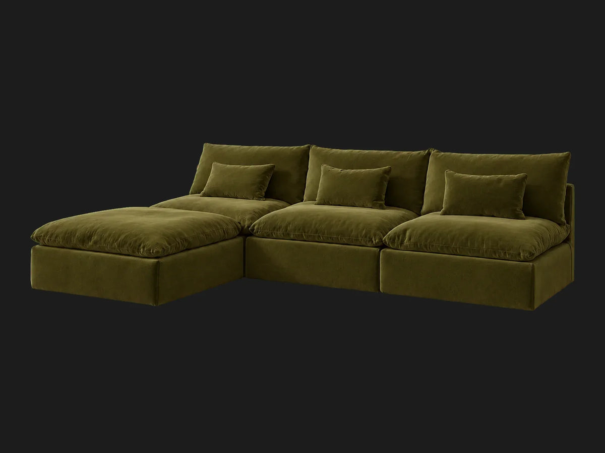 Performance Velvet Olive #Fabric & Color_Performance Velvet Olive