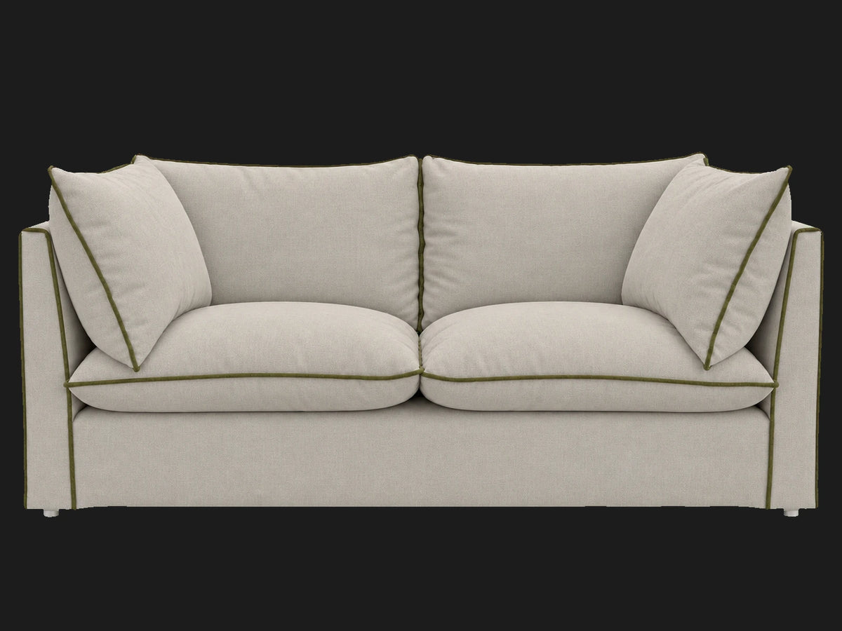 Coco 2.5 Seater Sofa — Performance Textural Weave Breeze