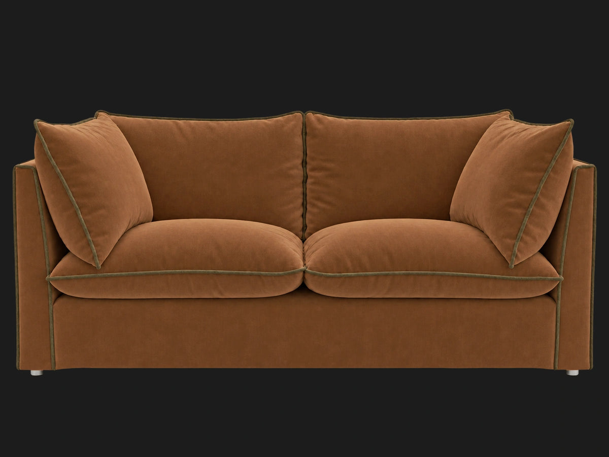 Coco 2.5 Seater Sofa — Performance Velvet Cider