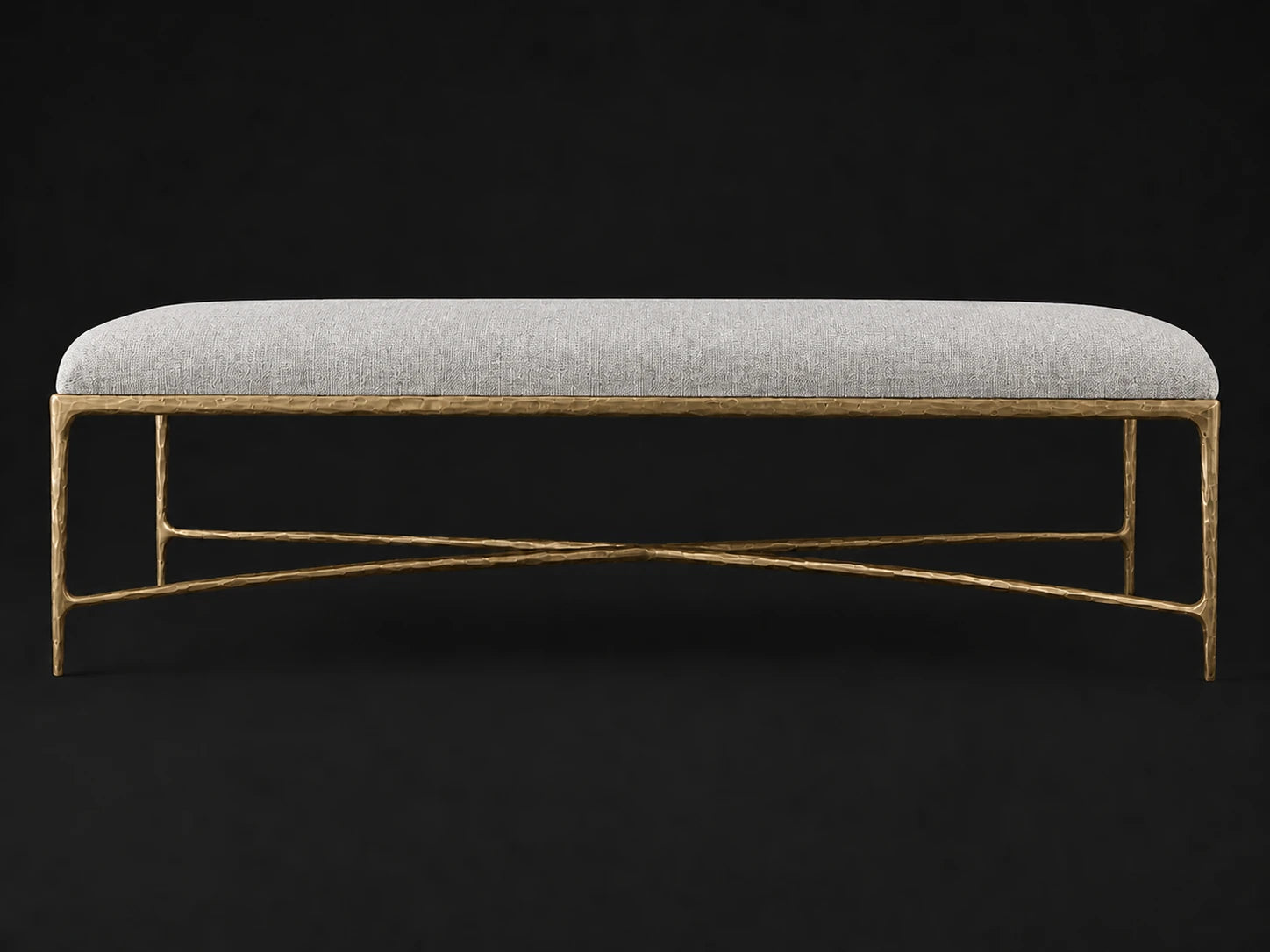 Rectangular Coffee Ottoman, Fabric