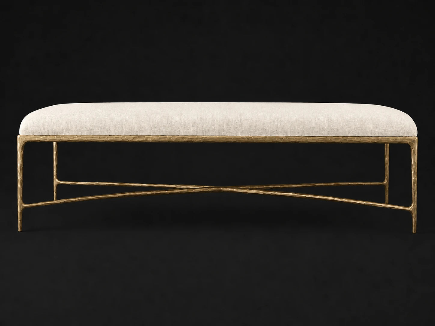 Rectangular Coffee Ottoman, Fabric