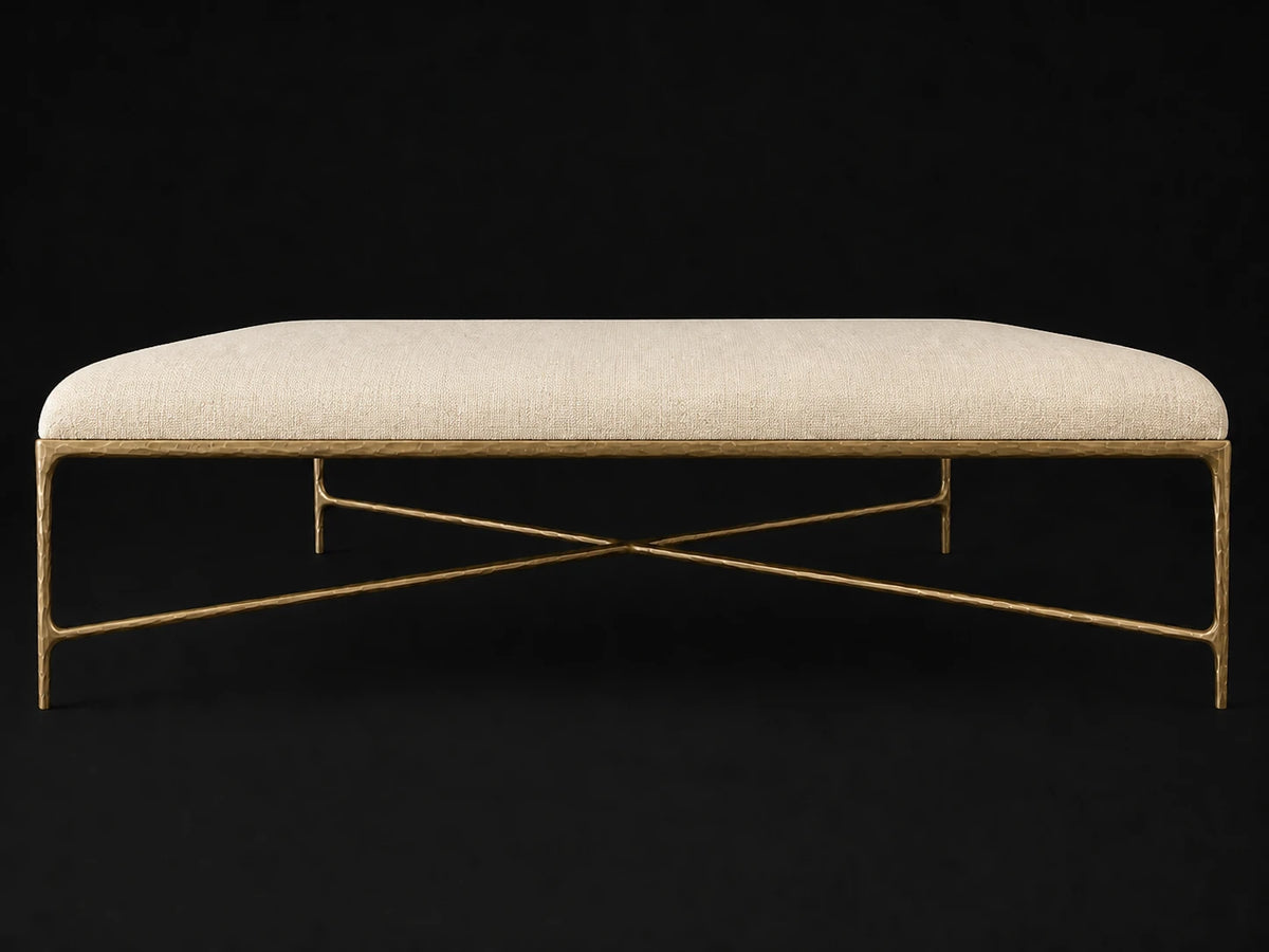 Square Coffee Ottoman, Fabric