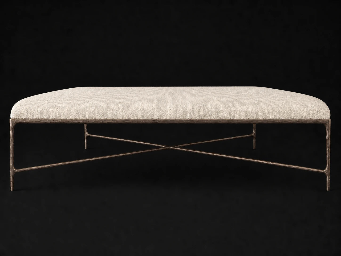 Square Coffee Ottoman, Fabric
