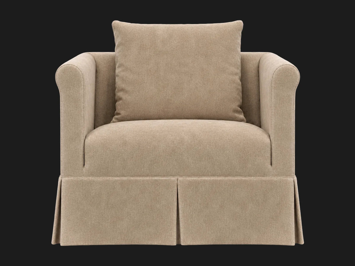 Dalia Chair - Mohair Almond