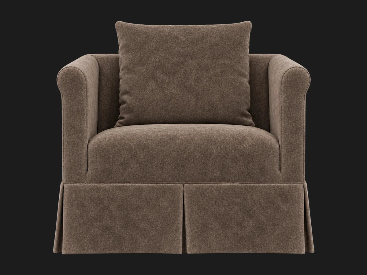 Dalia Chair #Fabric & Color_Mohair Mink