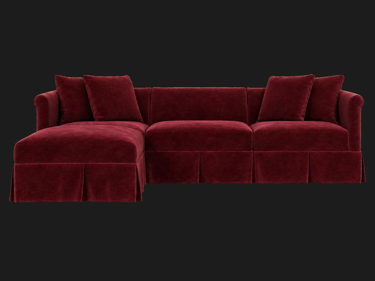 Mohair Crimson #Fabric & Color_Mohair Crimson