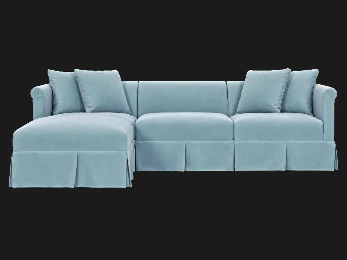Performance Velvet Sky #Fabric & Color_Performance Velvet Sky