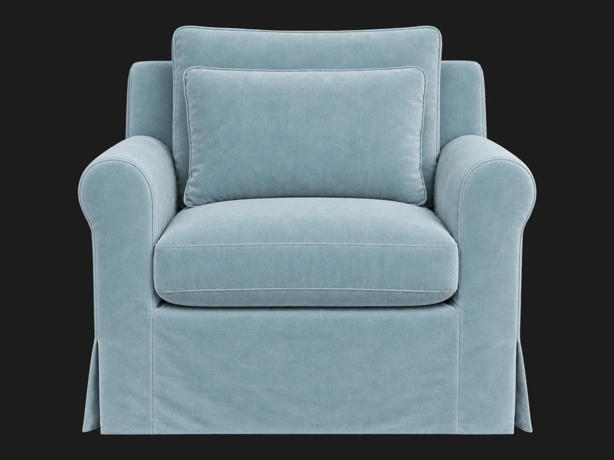 elias-swivel-chair #Fabric & Color_Performance Velvet Sky
