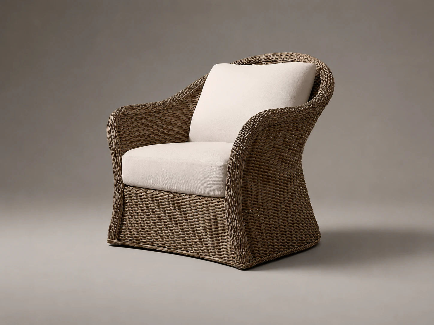 outdoor-swivel-chair-woven-frame-performance-fabric product view