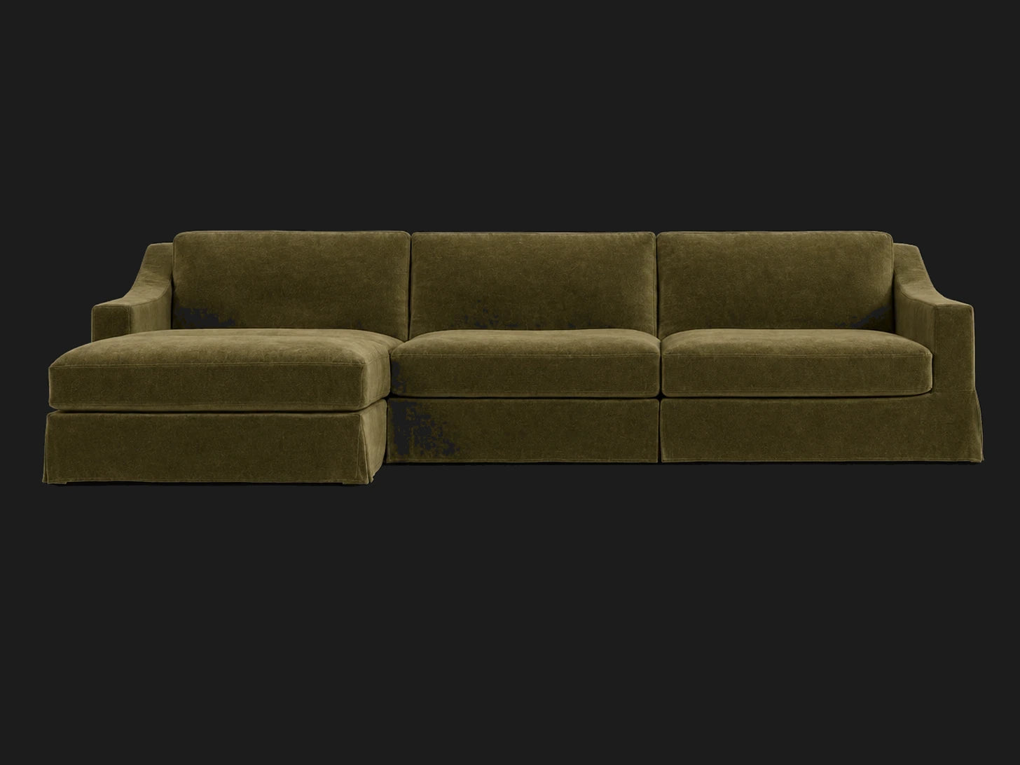 #Fabric & Color_Performance Velvet Olive