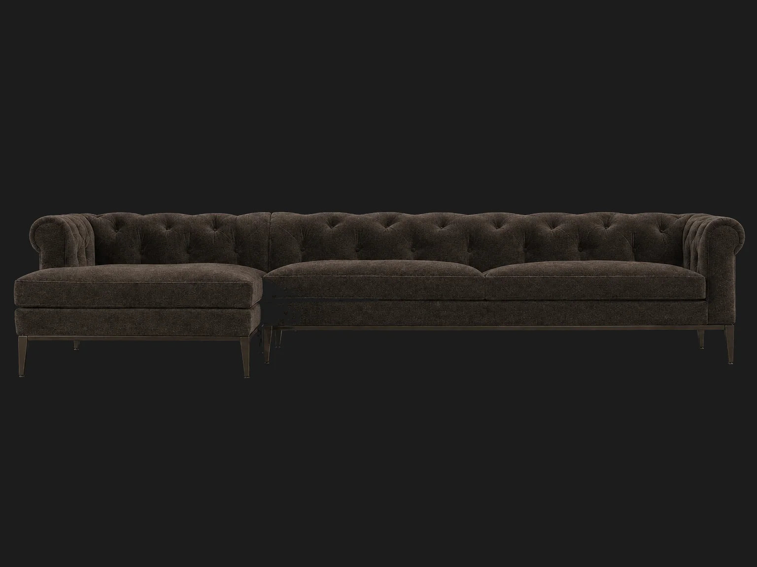 #Fabric & Color_Italian Brushed Wool Cocoa