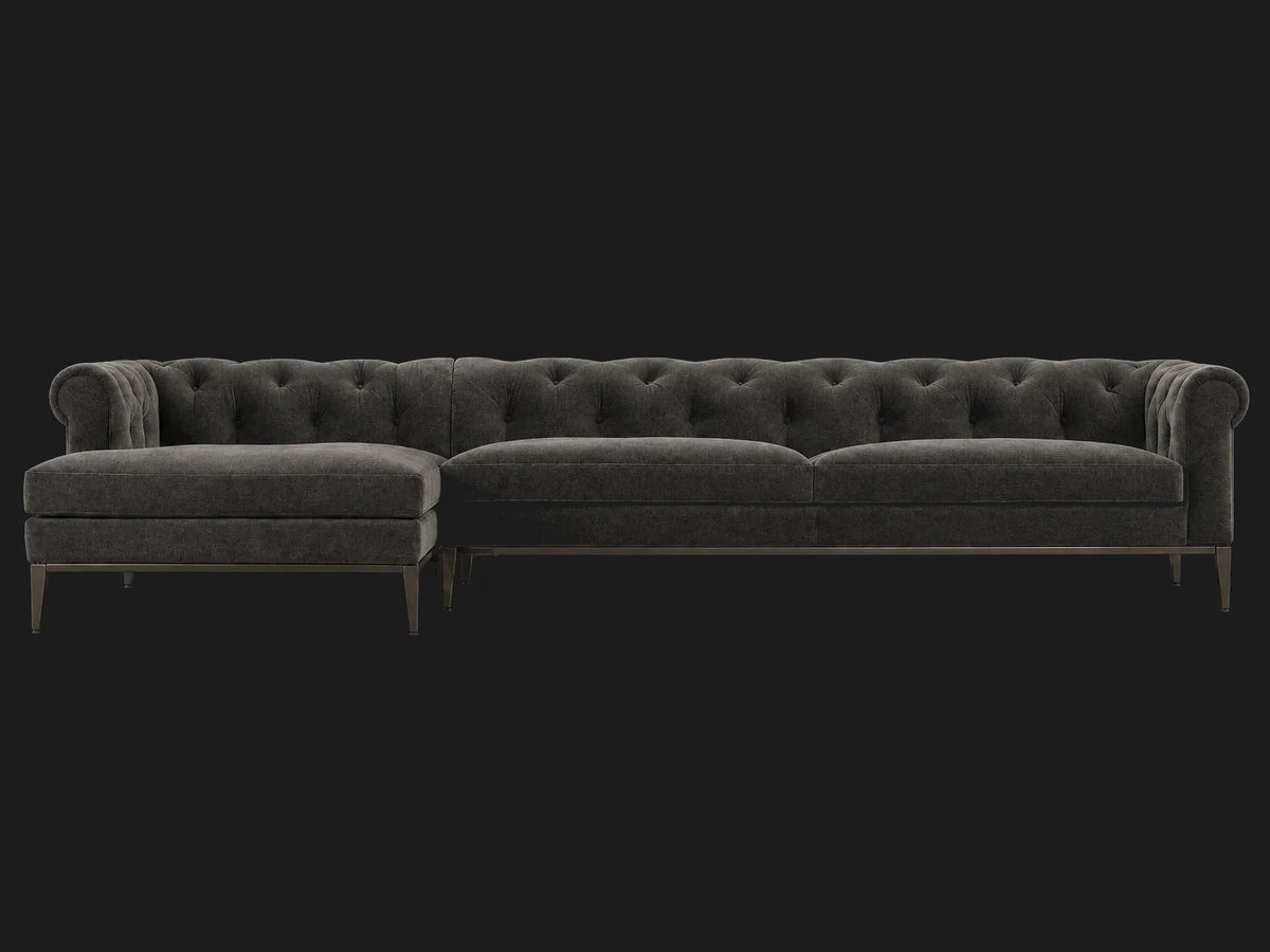 #Fabric & Color_Italian Brushed Wool Pepper