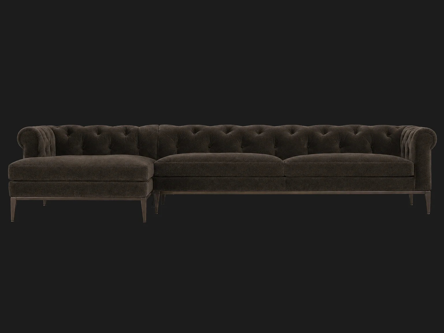 #Fabric & Color_Mohair Chocolate