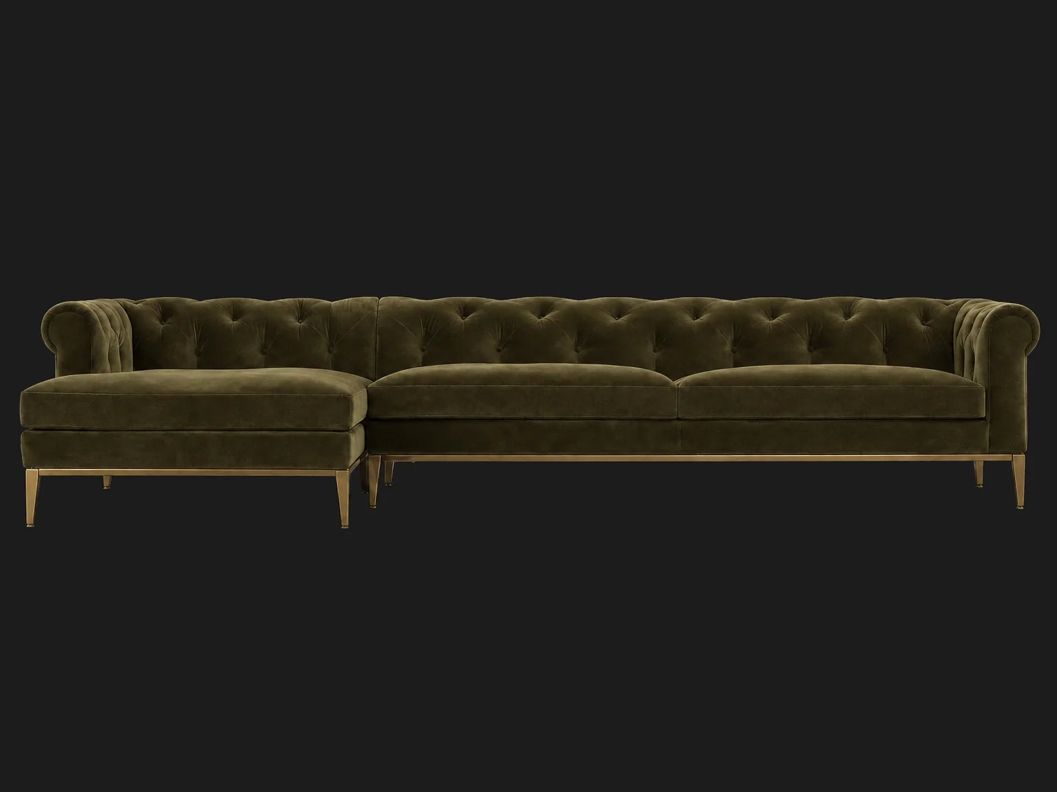 #Fabric & Color_Performance Velvet Olive