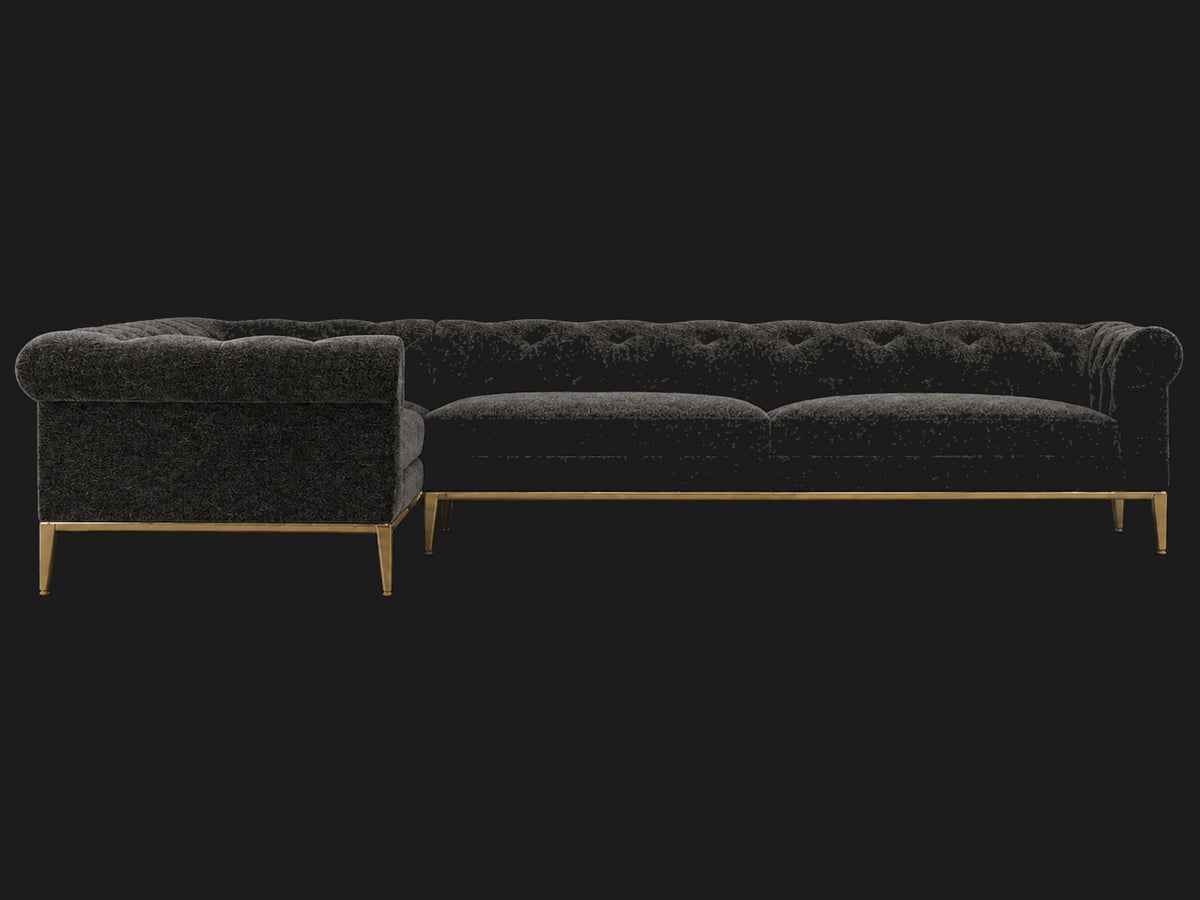 #Fabric & Color_Italian Brushed Wool Pepper