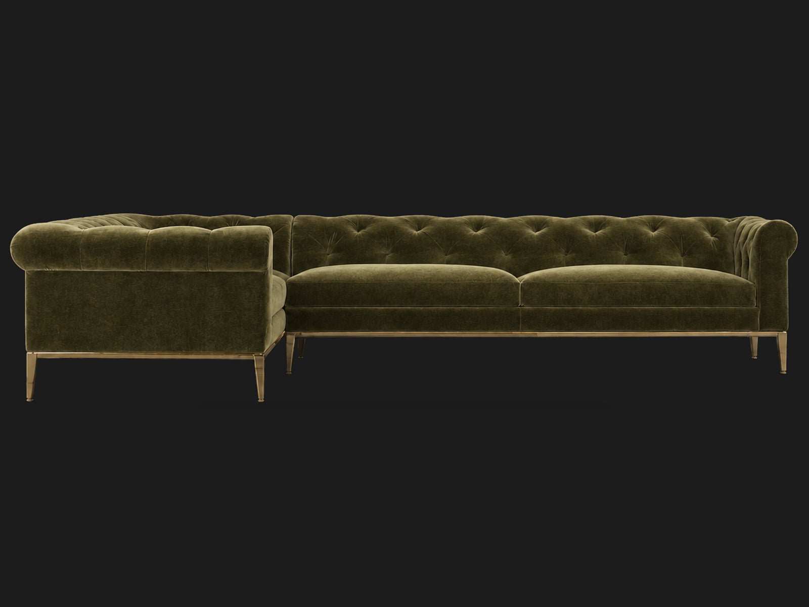 #Fabric & Color_Performance Velvet Olive