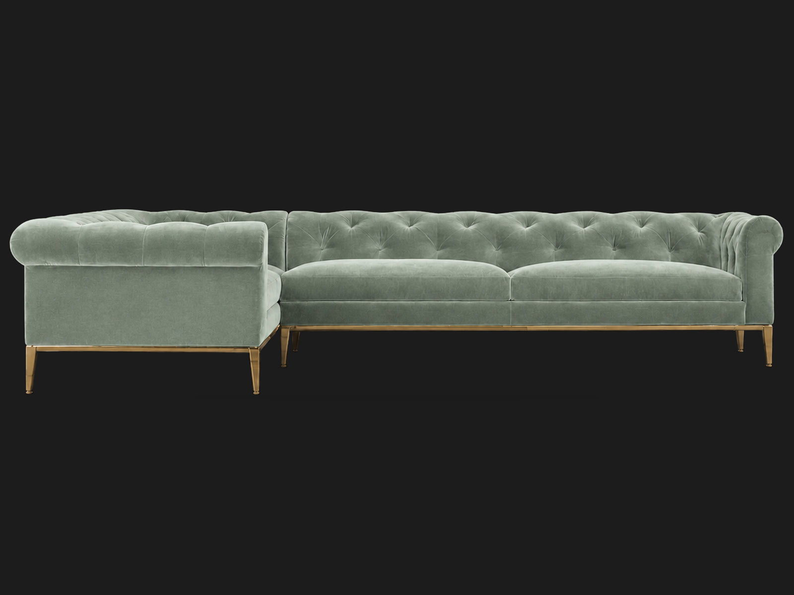 #Fabric & Color_Performance Velvet Seafoam