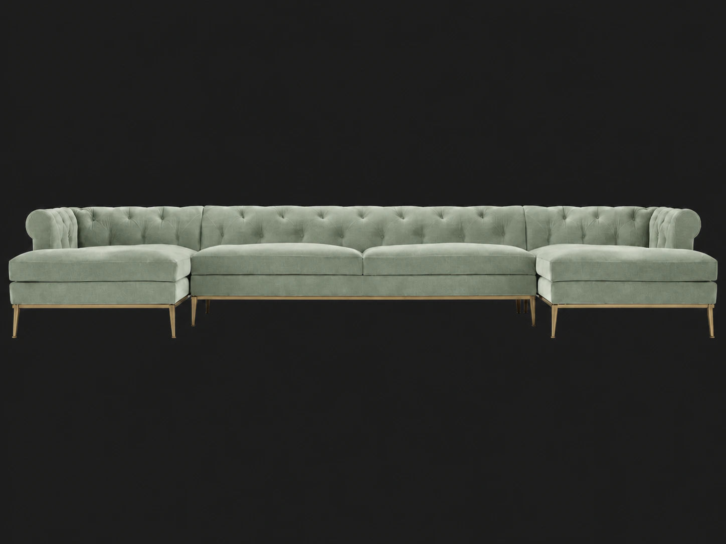 #Fabric & Color_Performance Velvet Seafoam