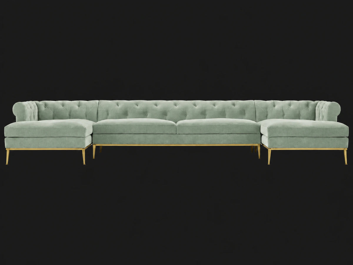#Fabric & Color_Performance Velvet Seafoam