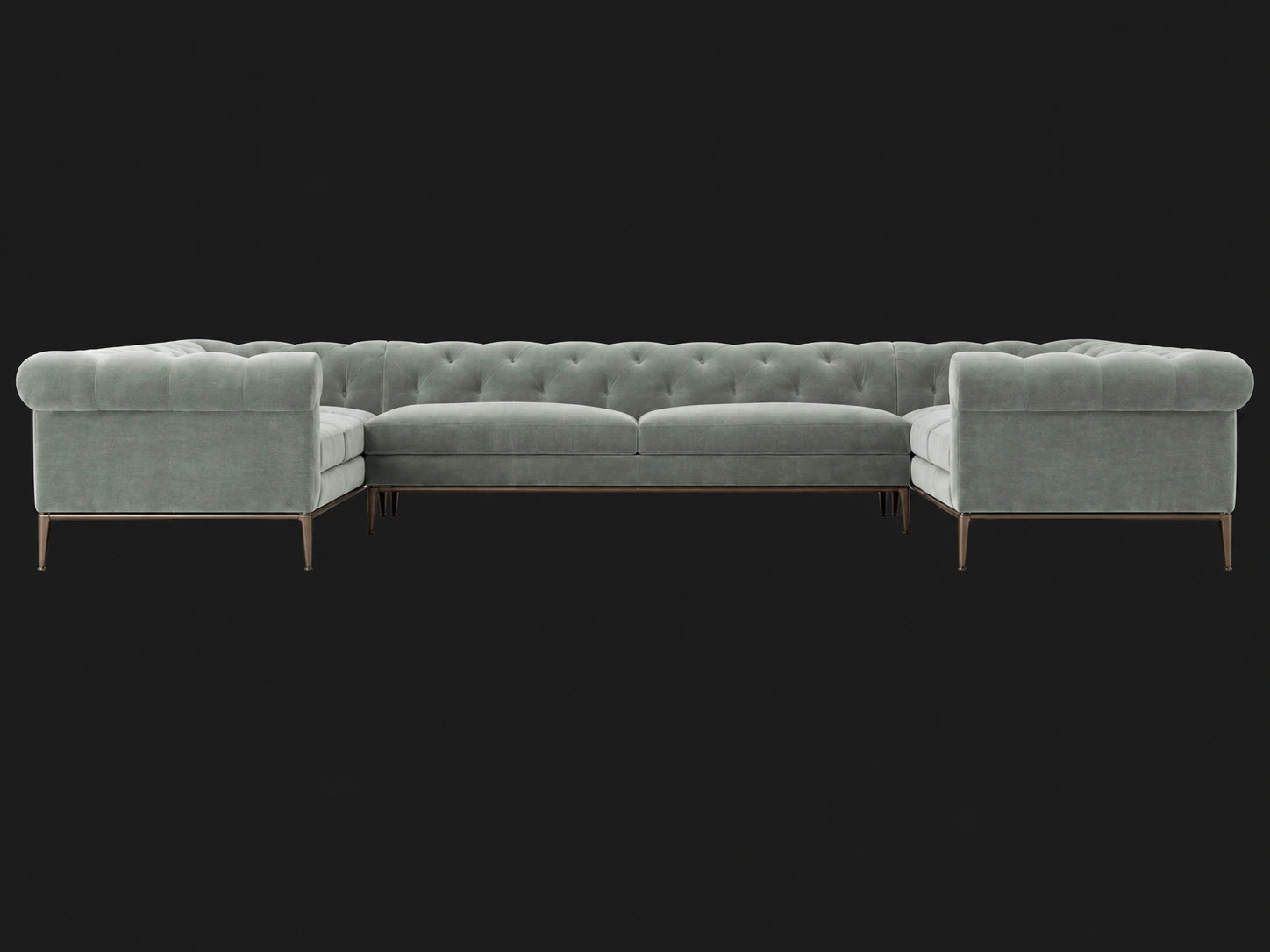 #Fabric & Color_Performance Velvet Seafoam