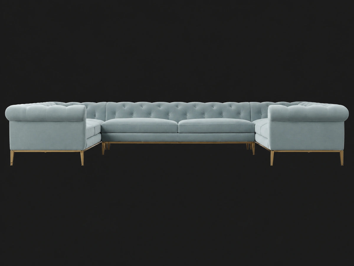 #Fabric & Color_Performance Velvet Sky