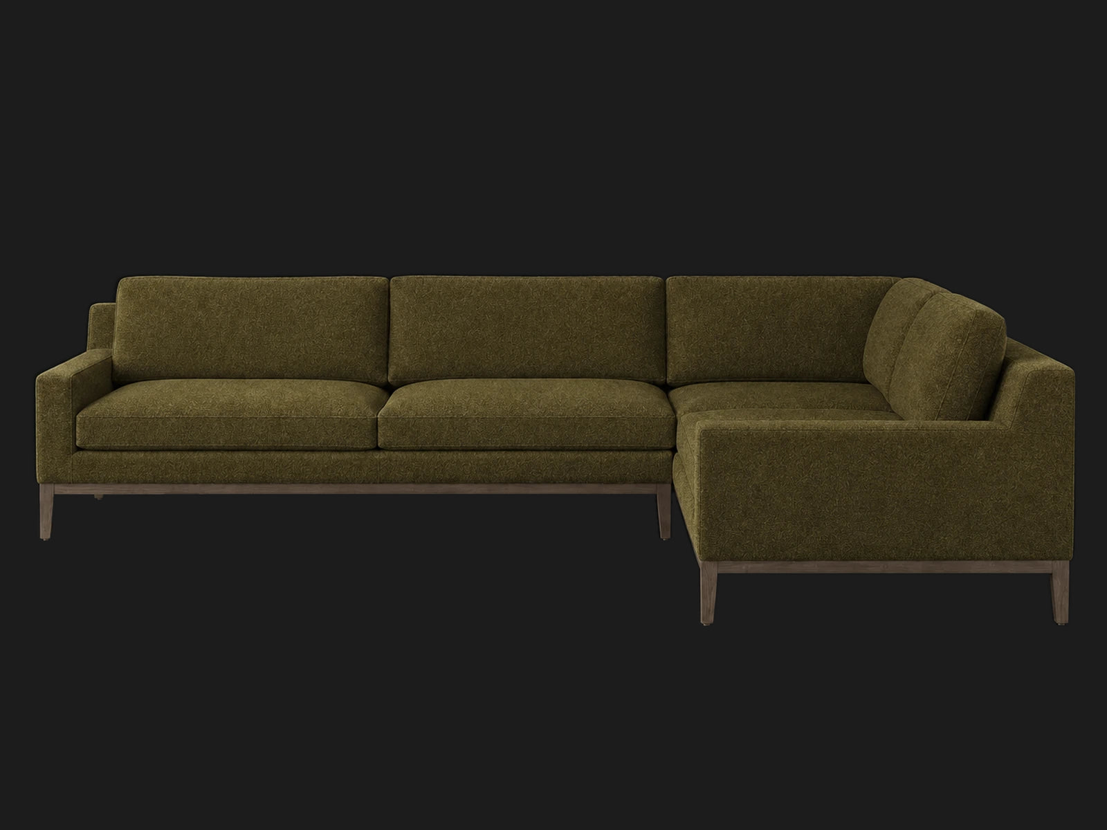 Performance Velvet Olive #Fabric & Color_Performance Velvet Olive