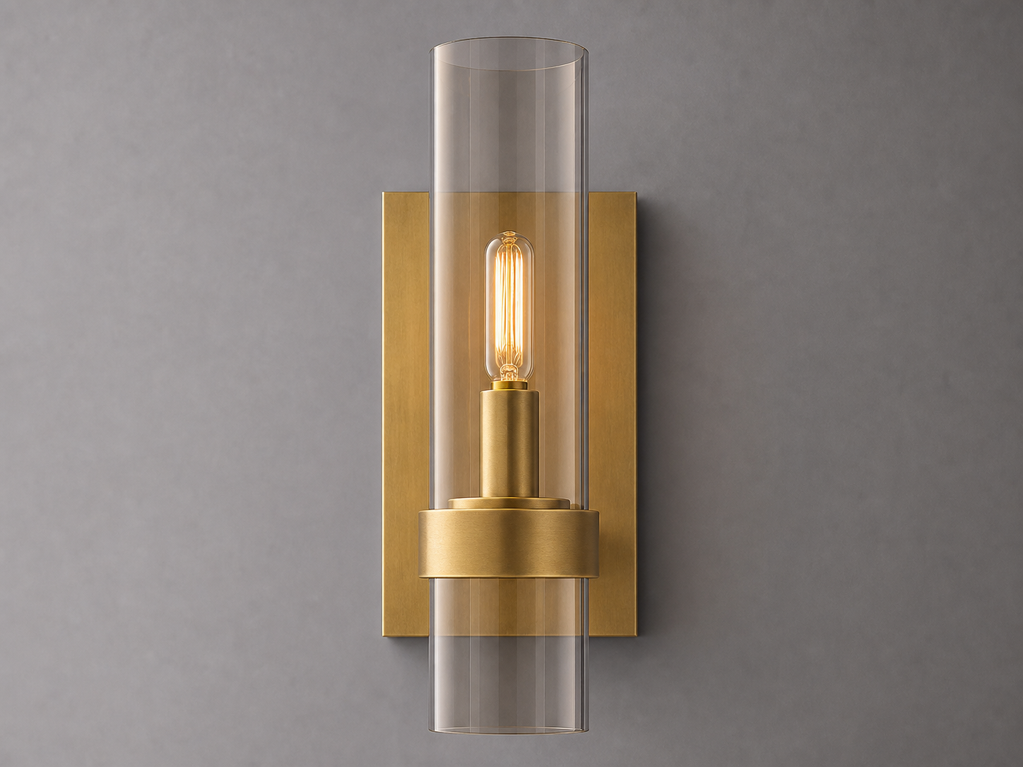 Brass Wall Sconce