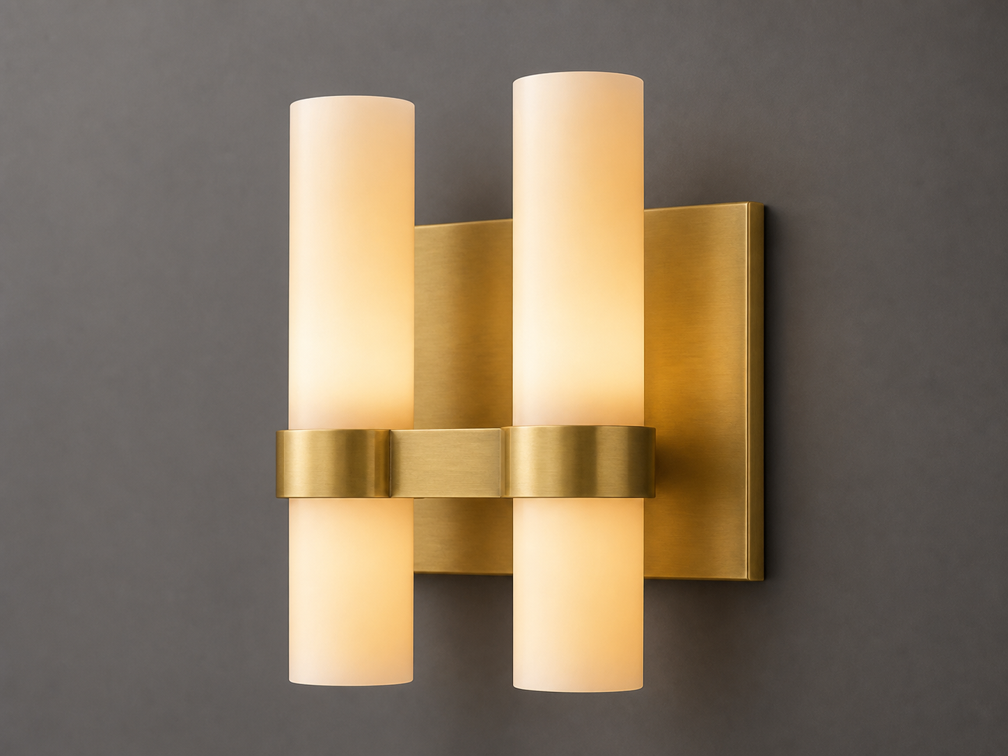 Brass Wall Sconce