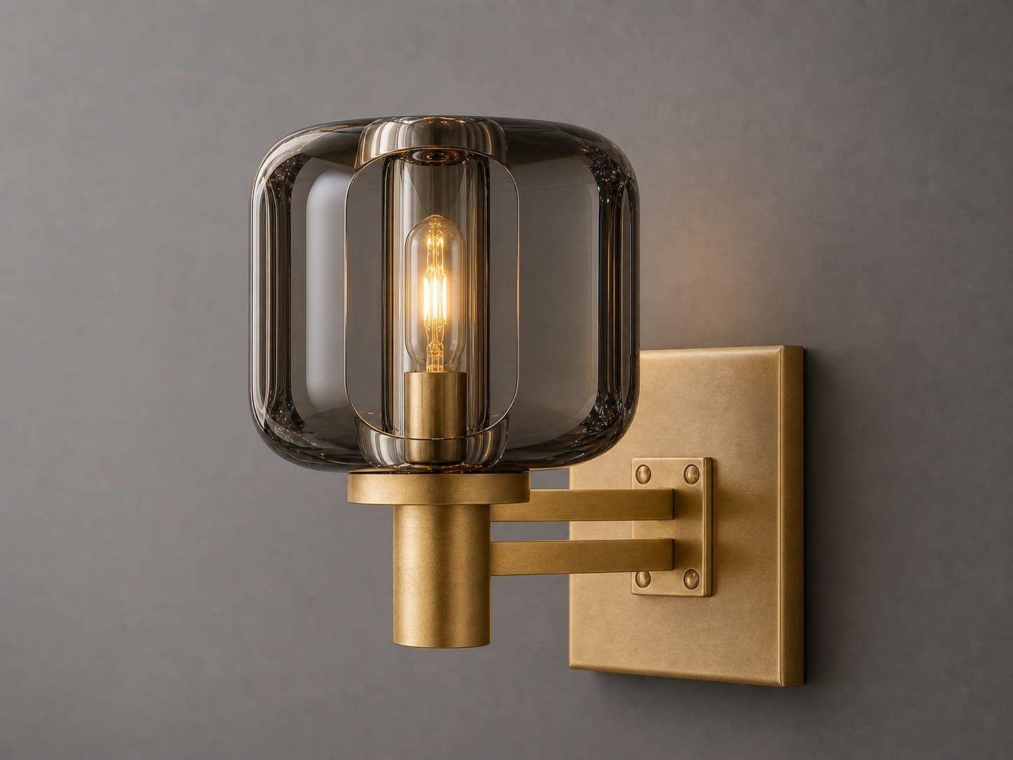 Brass Wall Sconce