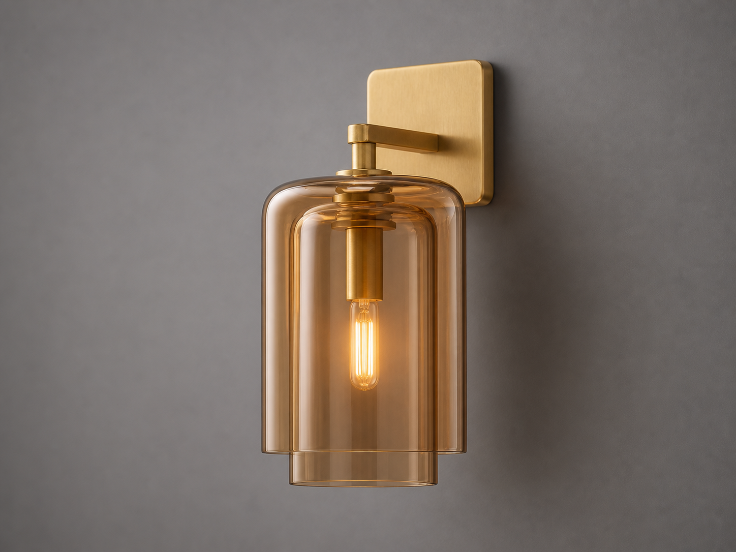 Brass Wall Sconce