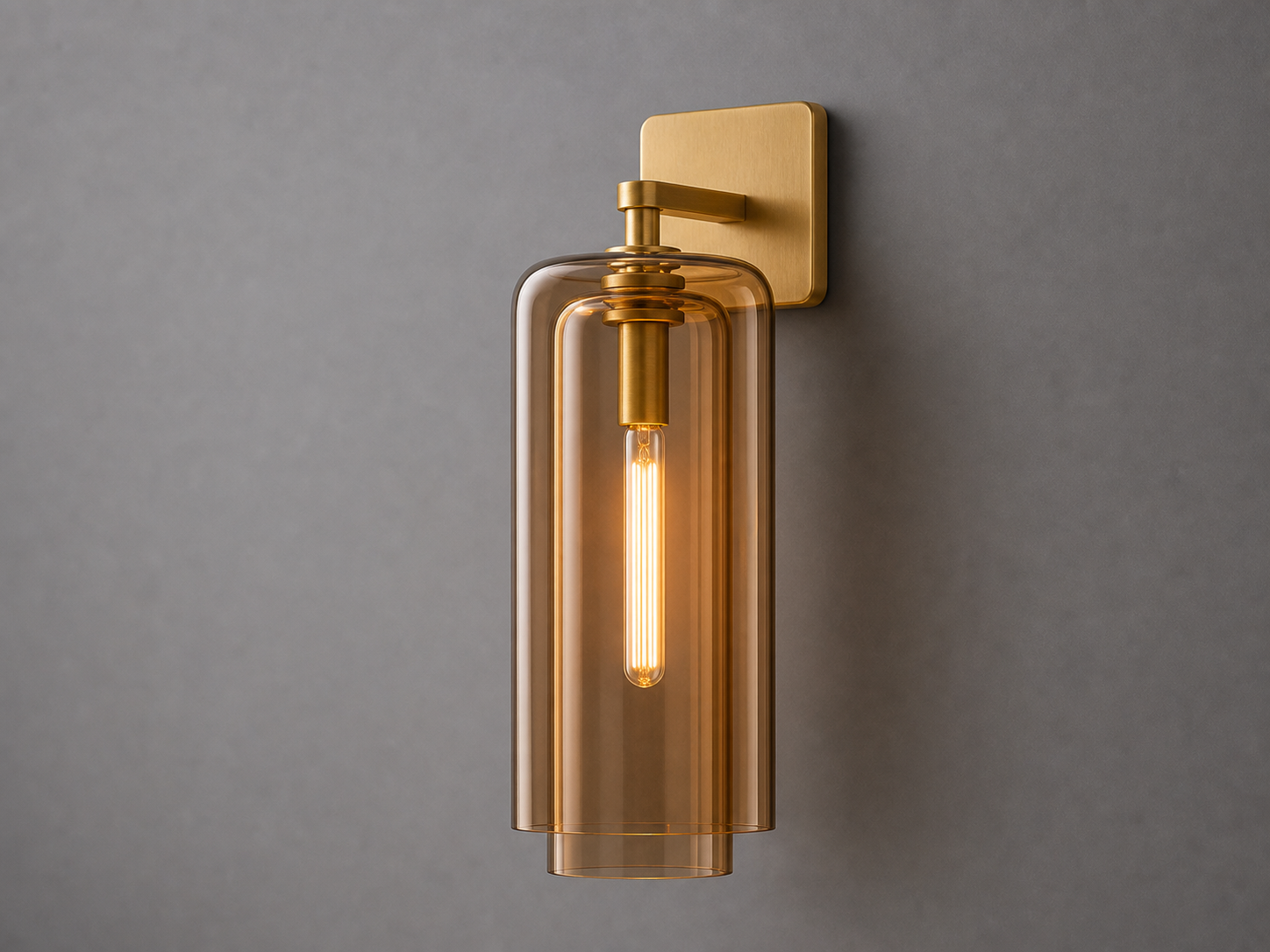 Brass Wall Sconce