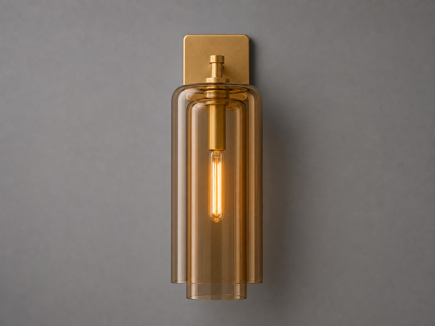 Brass Wall Sconce