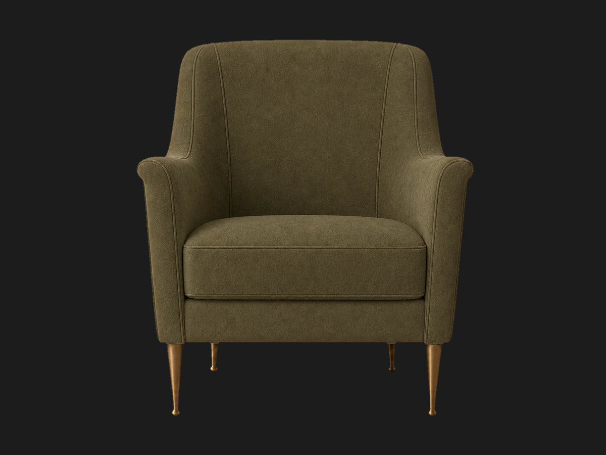 lounge-chairs-wool-vanilla #Fabric & Color_Nubuck Leather Artichoke