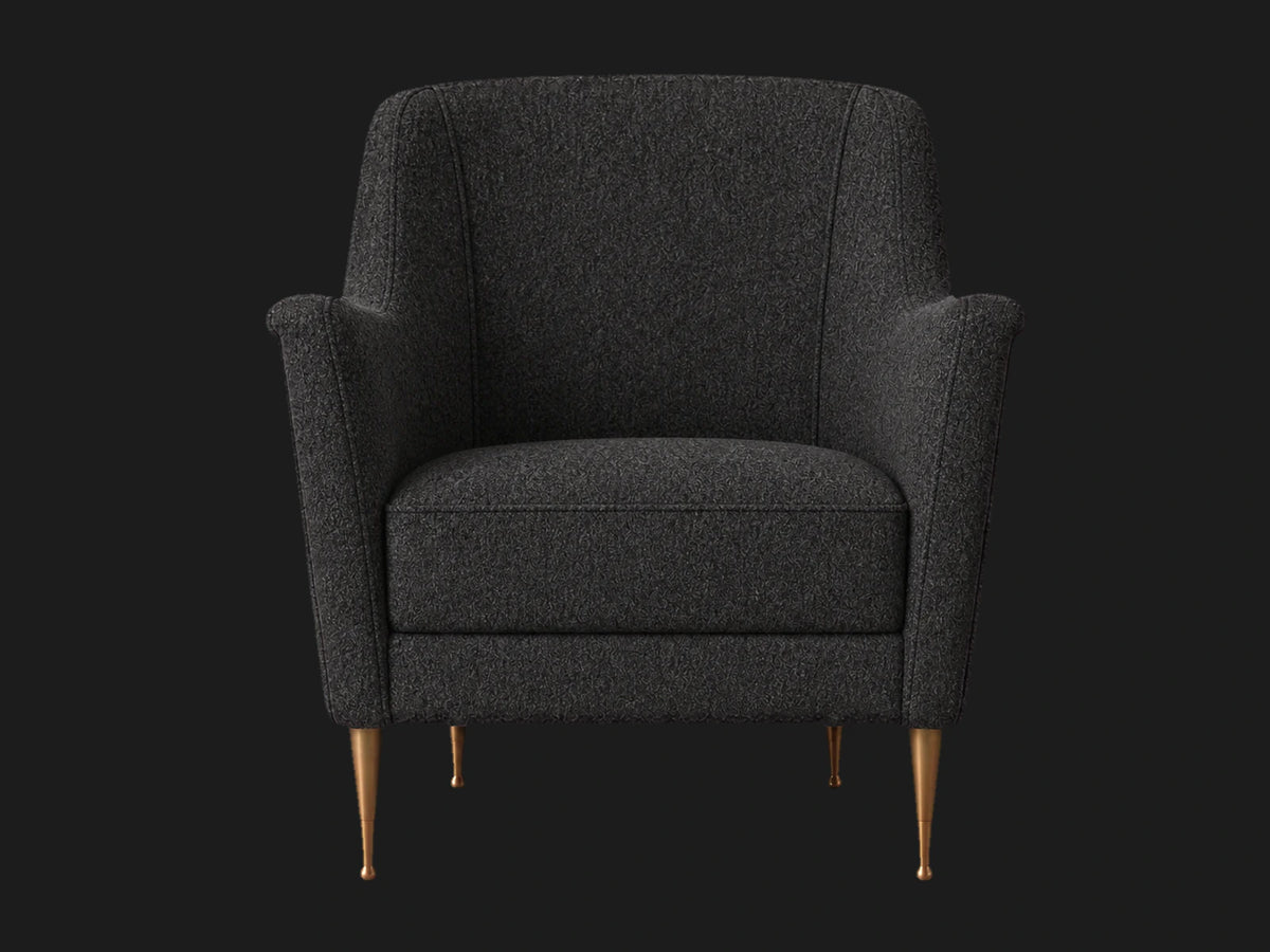 lounge-chairs-wool-vanilla #Fabric & Color_Italian Brushed Wool Pepper