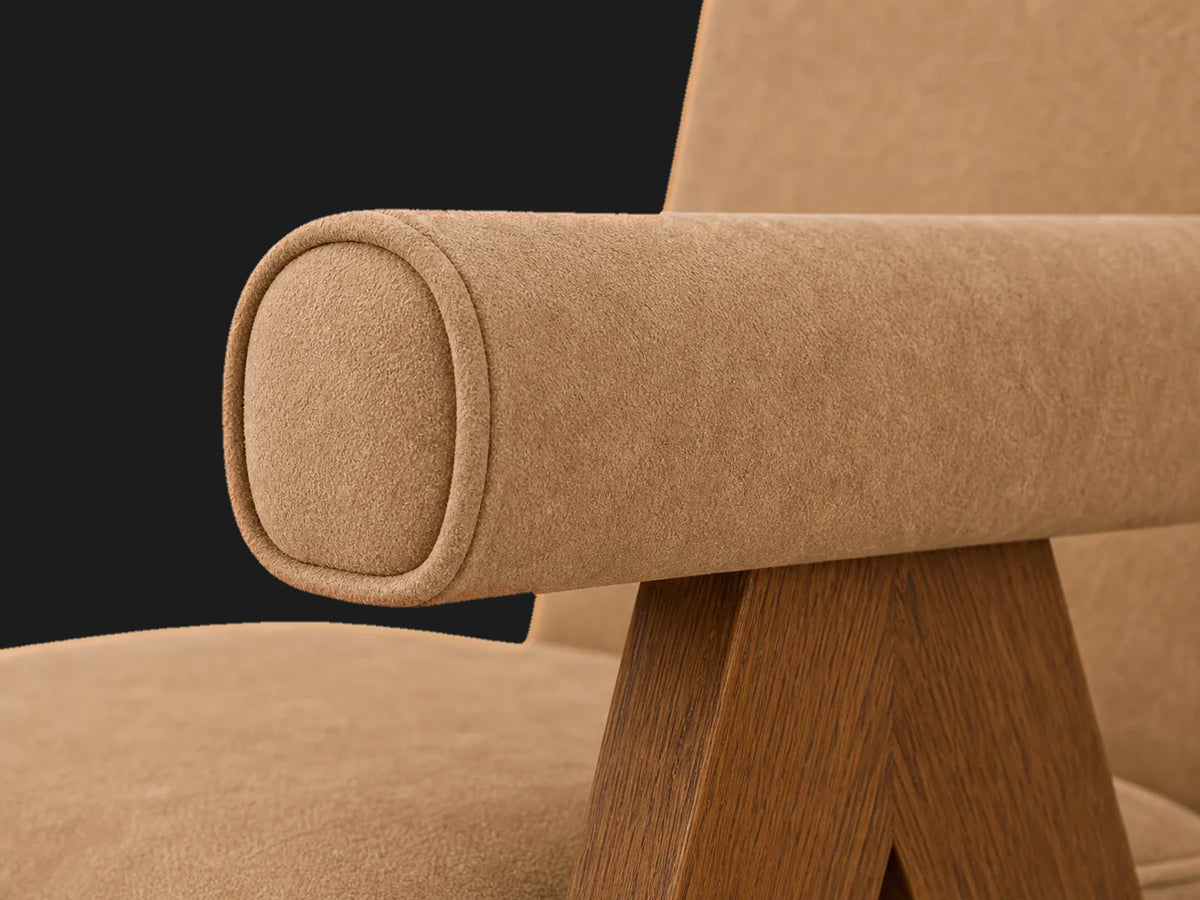 lounge-chairs E23221121288 detail-arm nubuck-leather-rye v01