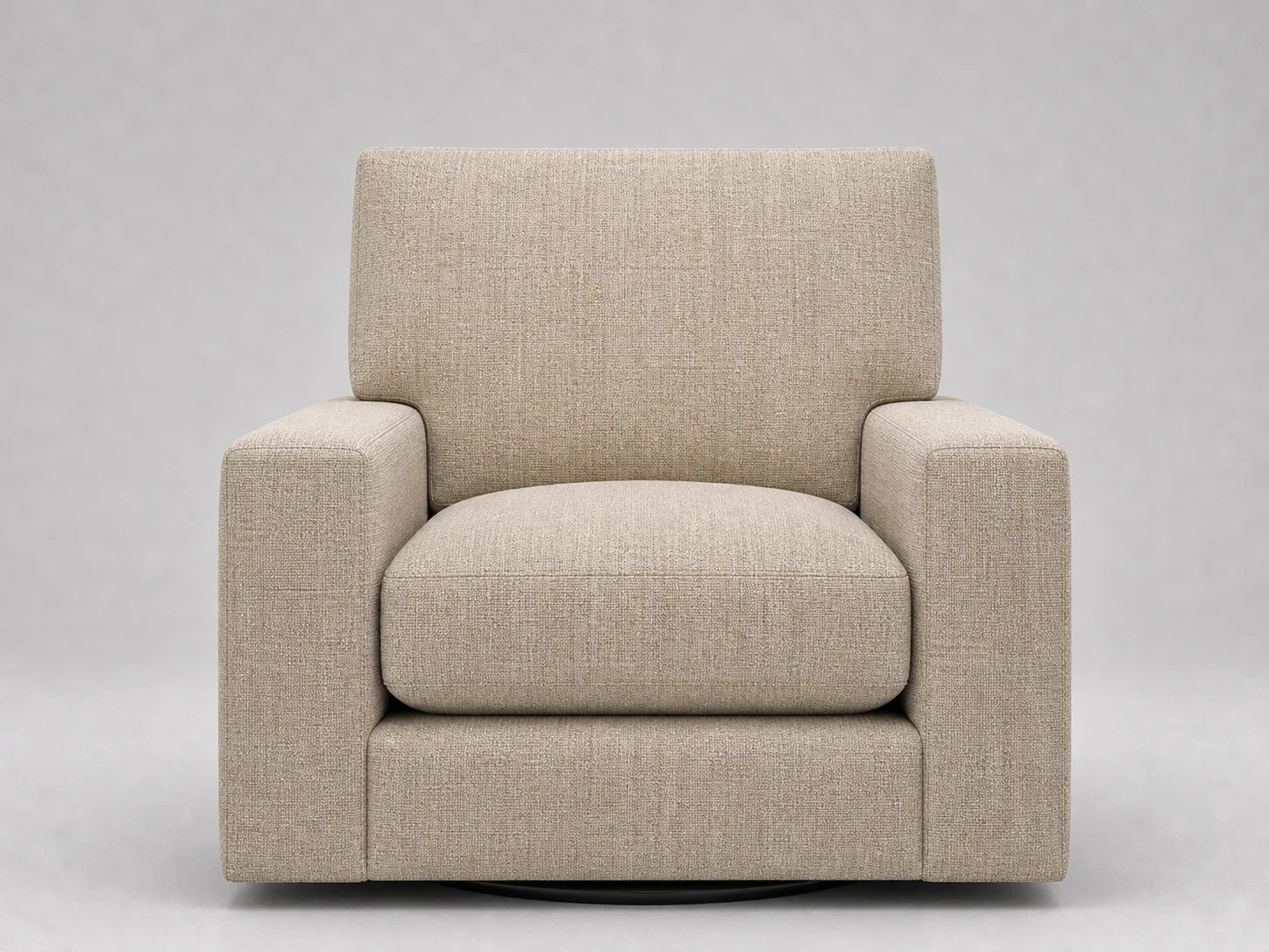 lounge-chairs-pb-comfort-swivel-xl-belgian-linen-agate #Fabric & Color_Heritage Belgian Linen Husk