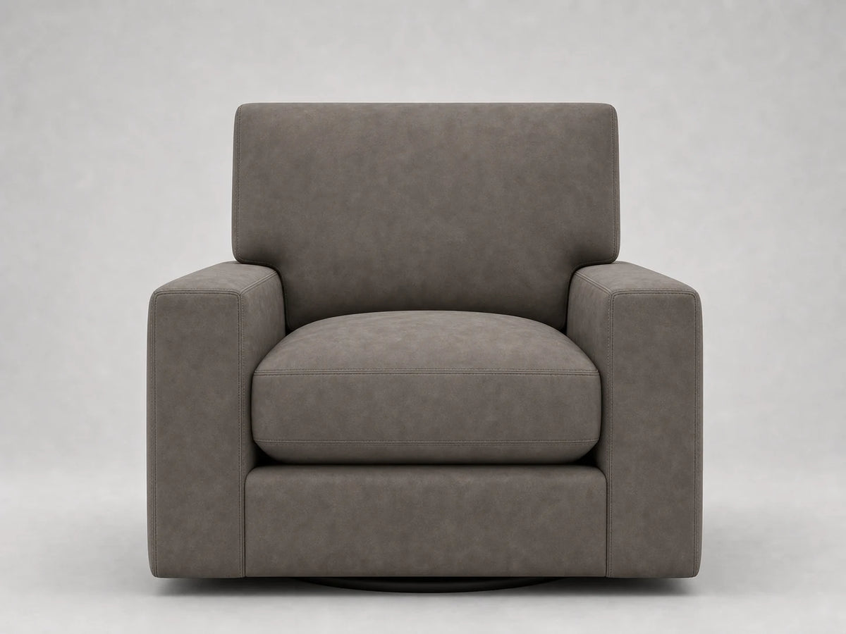 lounge-chairs-pb-comfort-swivel-xl-belgian-linen-agate #Fabric & Color_Nubuck Leather Asphalt