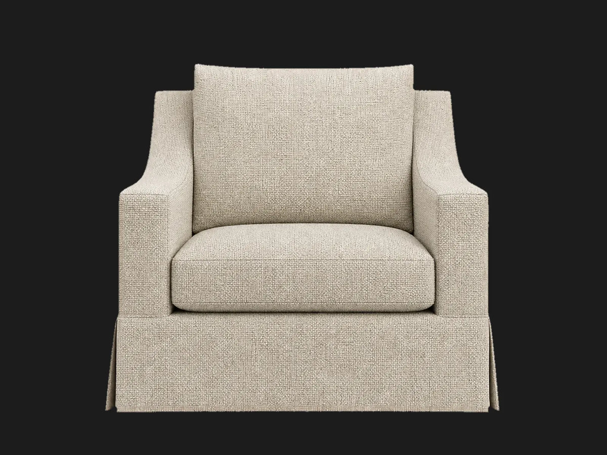 lounge-chairs_york-slope-swivel-linen-weave-pure-white #Fabric & Color_Heritage Belgian Linen Husk