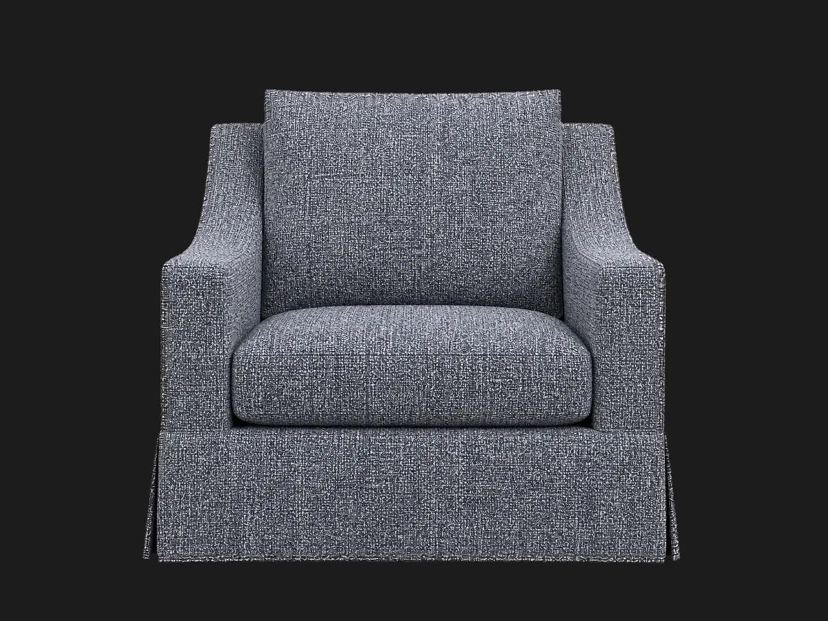 lounge-chairs_york-slope-swivel-linen-weave-pure-white #Fabric & Color_Heritage Belgian Linen Lake