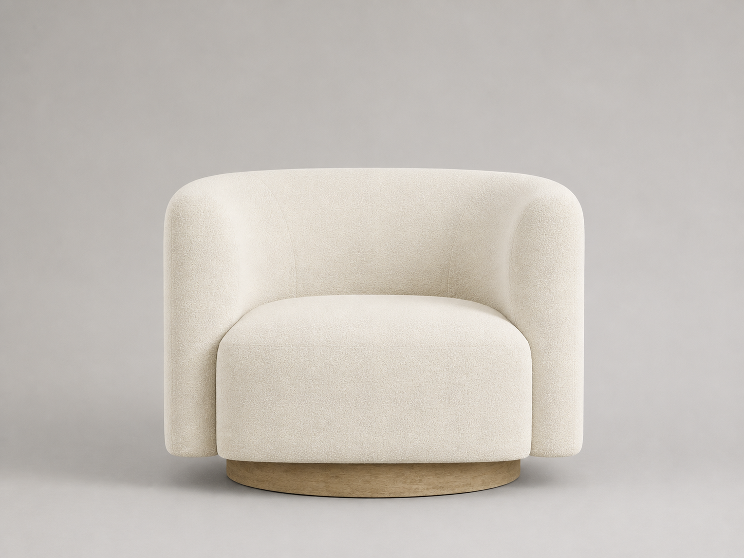 lounge chair-cole-swivel-wool-vanilla