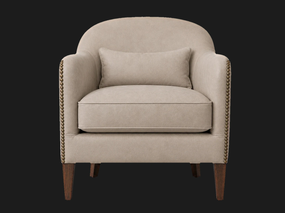 lounge-chairs-aniline-leather-black-walnut-vintage #Fabric & Color_Nubuck Leather Fawn