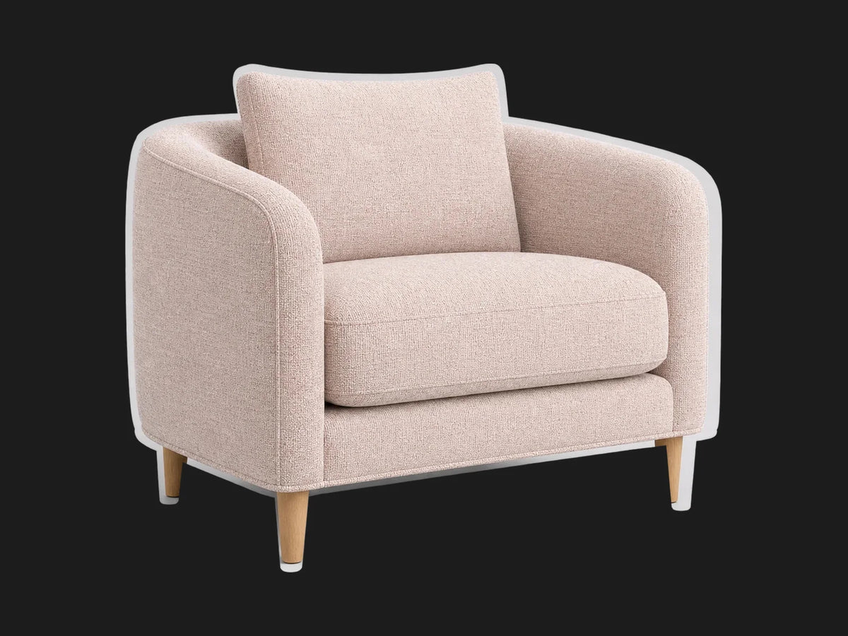 lounge-chairs_remmy-chair_wool-moon #Fabric & Color_Heritage Belgian Linen Petal