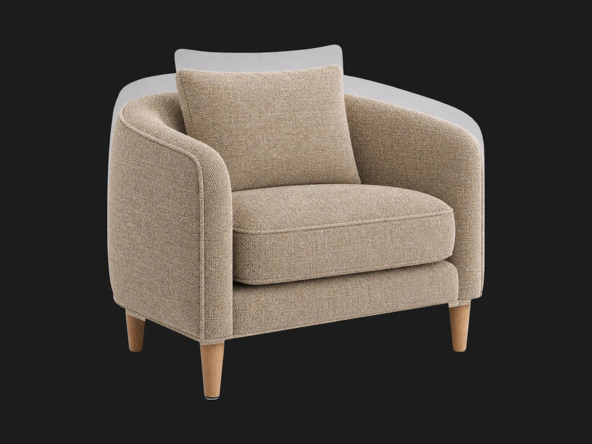 lounge-chairs_remmy-chair_wool-moon #Fabric & Color_Performance Woven Chenille Desert