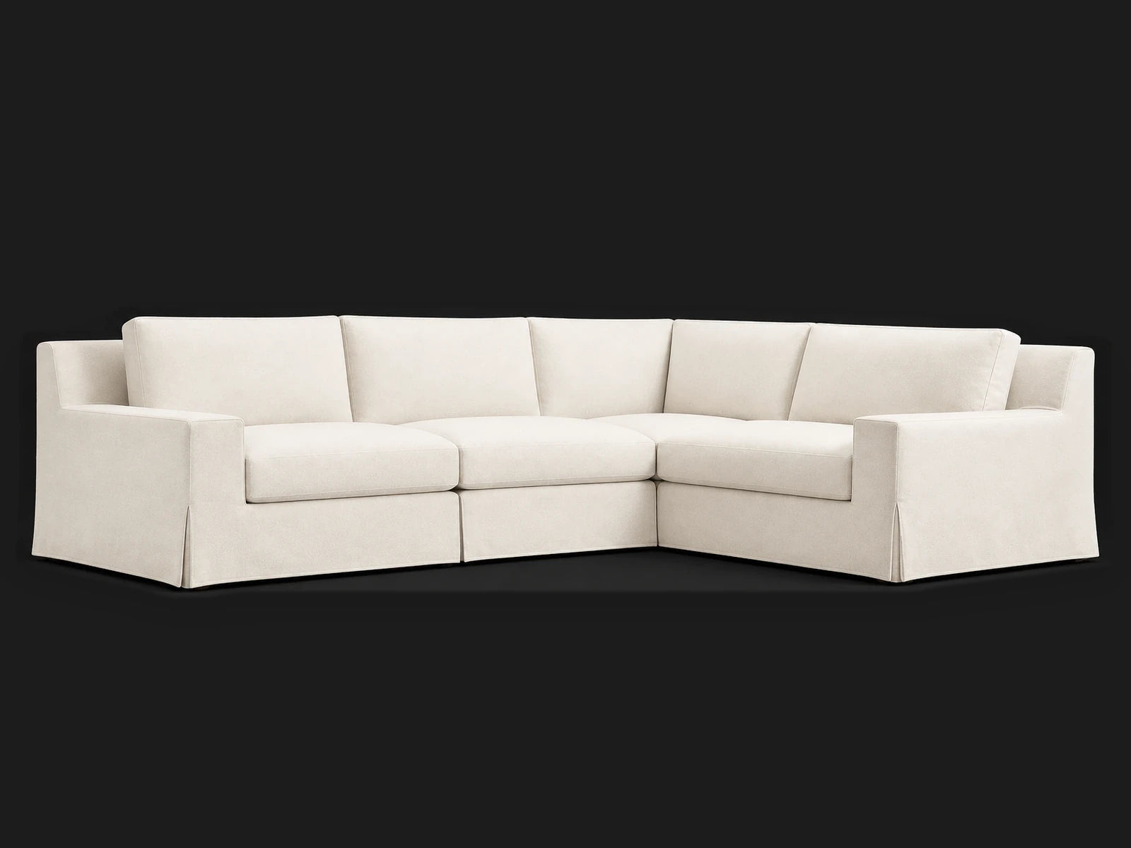Modena L-Sectional wide angle view