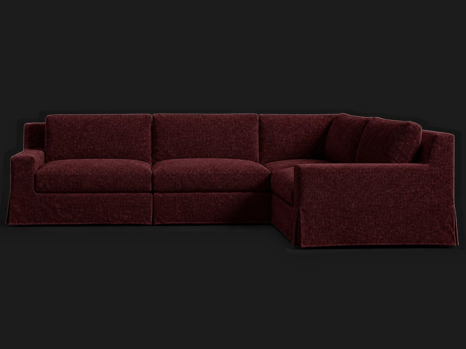 Mohair Crimson #Fabric & Color_Mohair Crimson