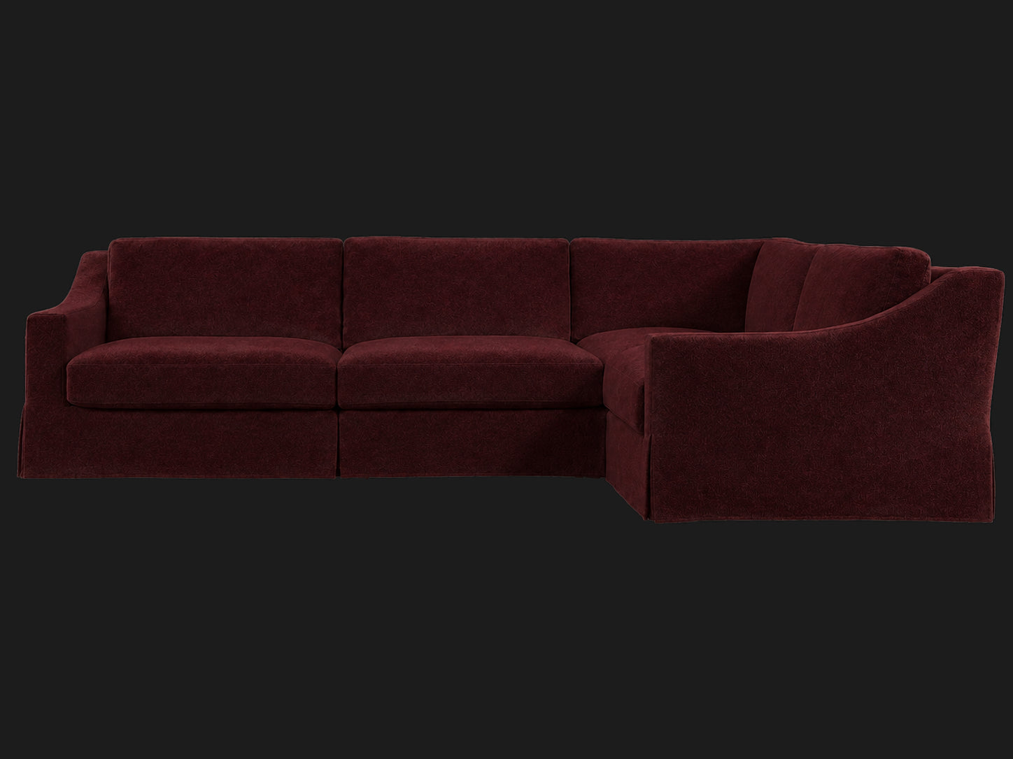 #Fabric & Color_Mohair Crimson