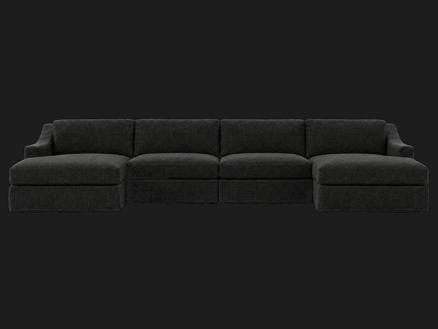 #Fabric & Color_Italian Brushed Wool Pepper