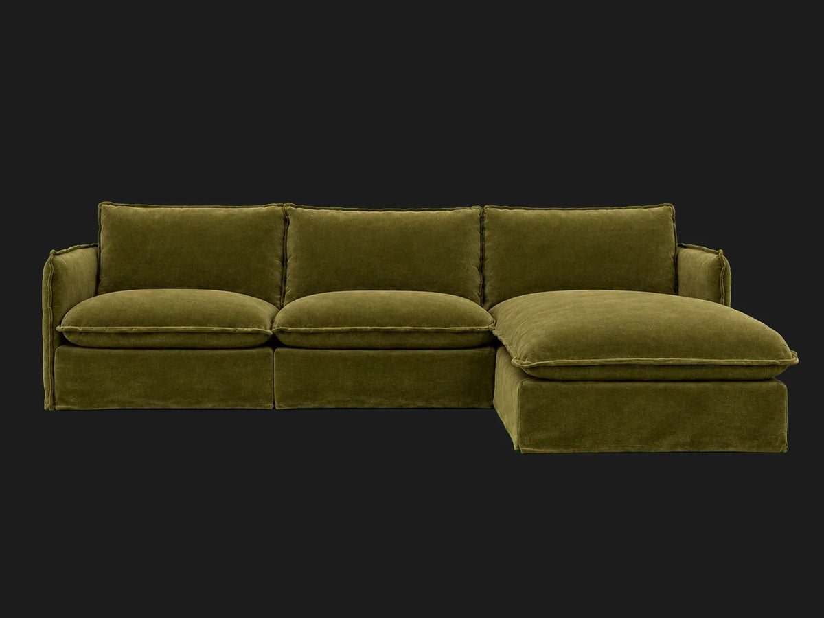 Performance Velvet Olive #Fabric & Color_Performance Velvet Olive